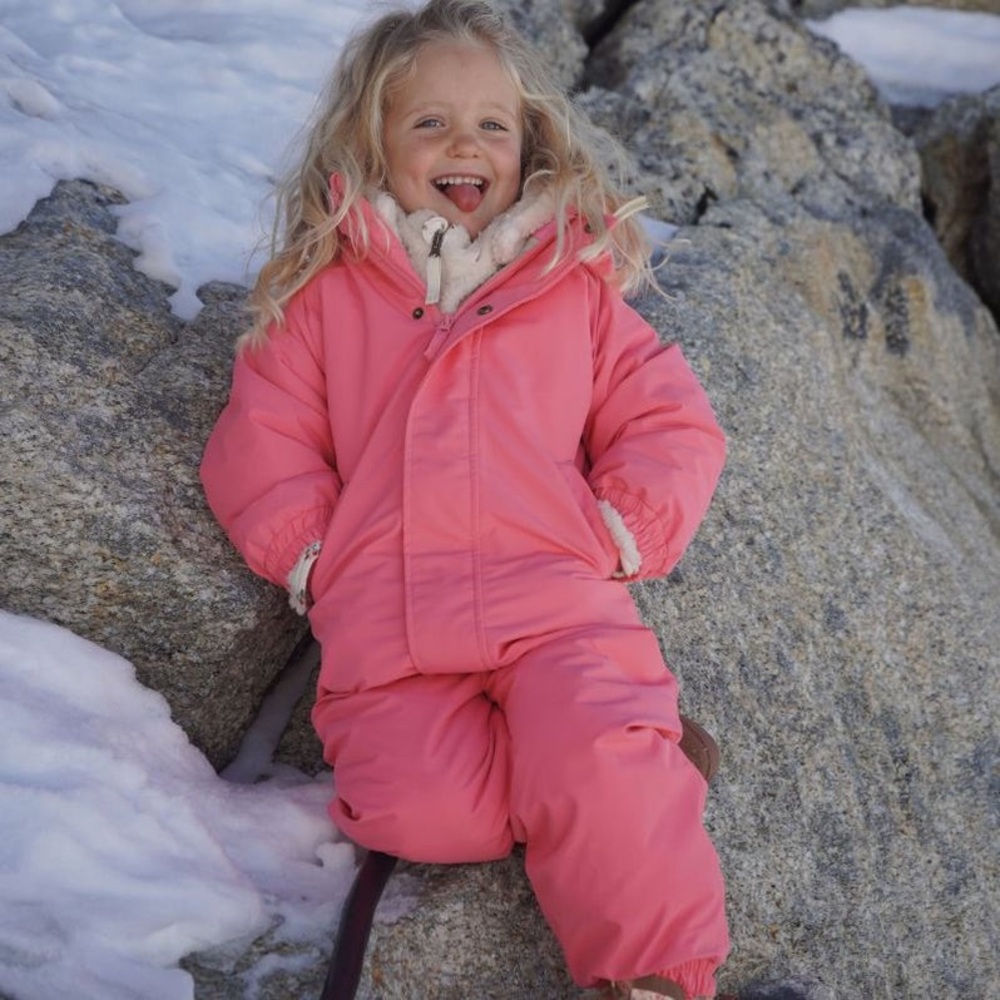 Konges Slojed Nohr Snowsuit - 18M Strawberry Pink